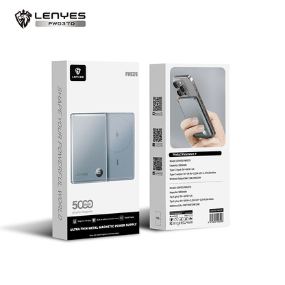 Lenyes Ultra-Slim Power Bank 5000 mAh PW037D