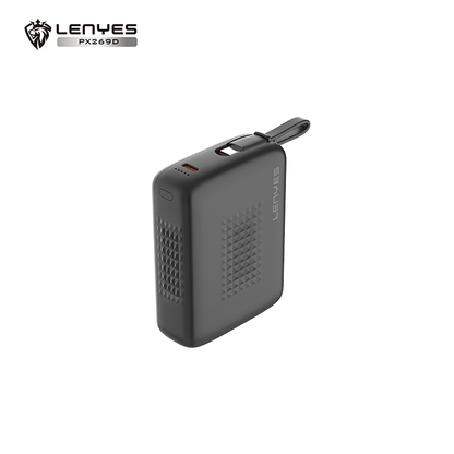 Power Bank Lenyes PX269D 20,000mAh Built-In Type-C Cable