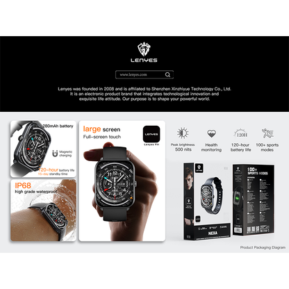 Smart Watch Lenyes Nexa