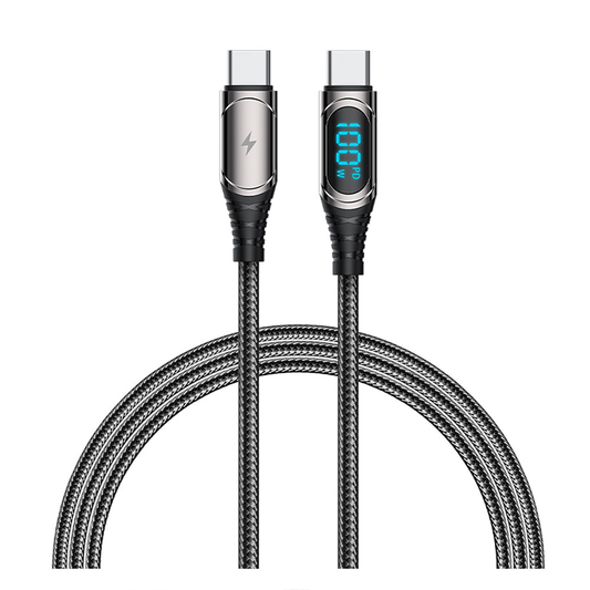 Recci RTC-P21CCPD 100W Fast Charge Type-C To Type-C 1.2m