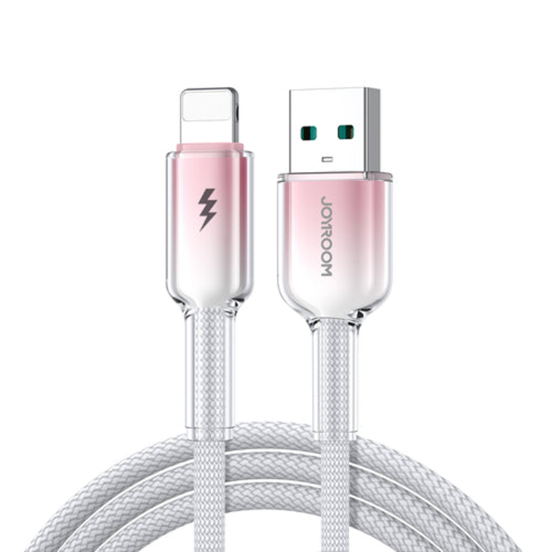 Joyroom Crystal-Clear Series USB-A to Lightning