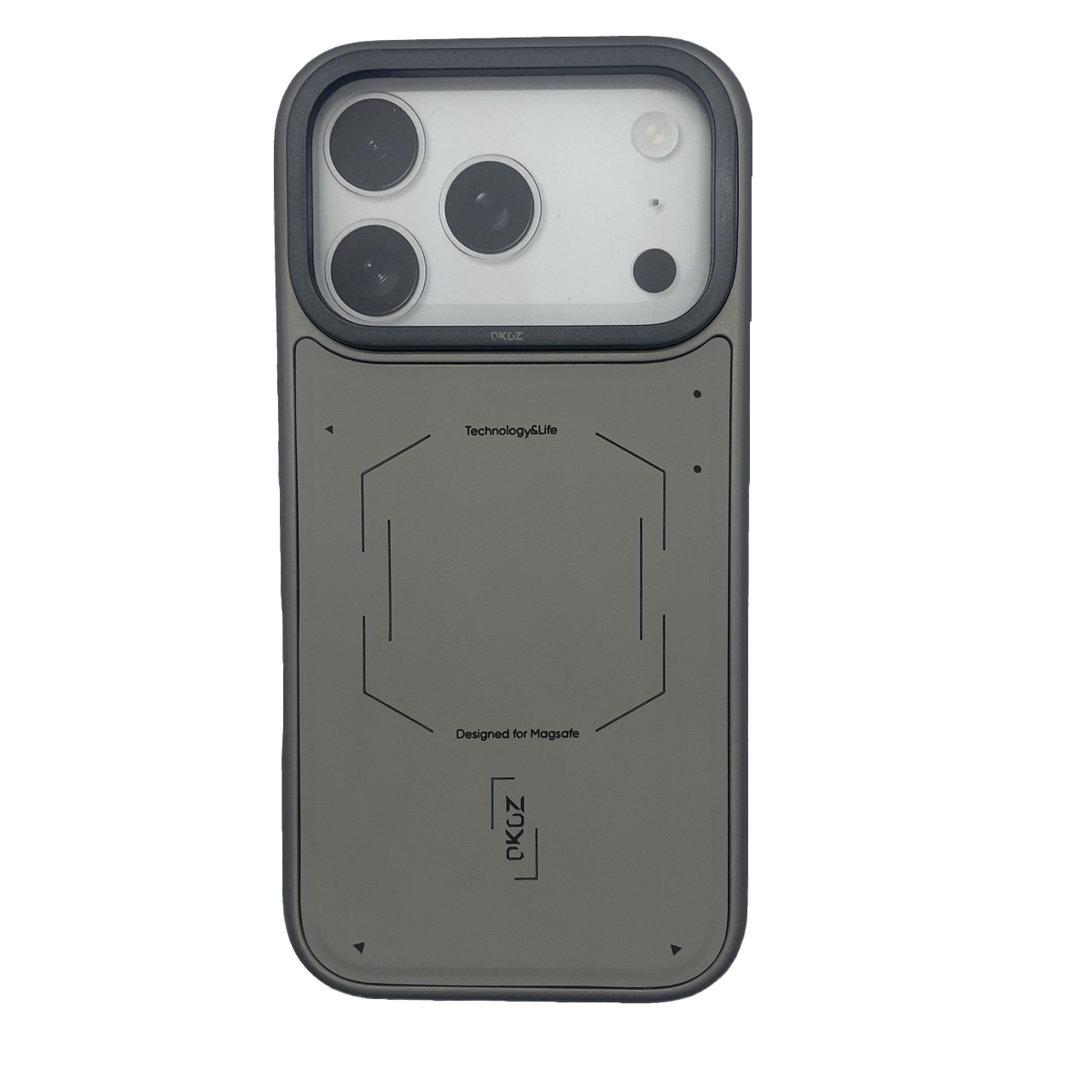 iPhone 17 Pro Case, Ultra-Thin, Solid Armory Gray With MagSafe