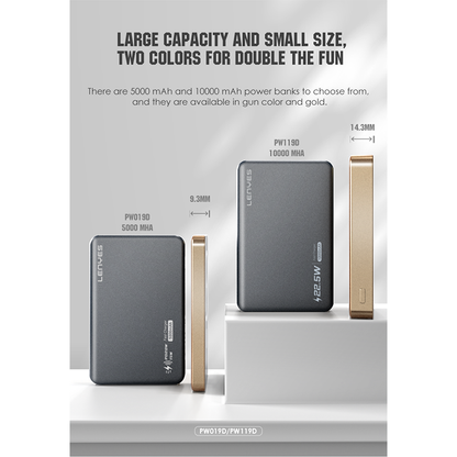 Power Bank Lenyes 10000mAh Wireless