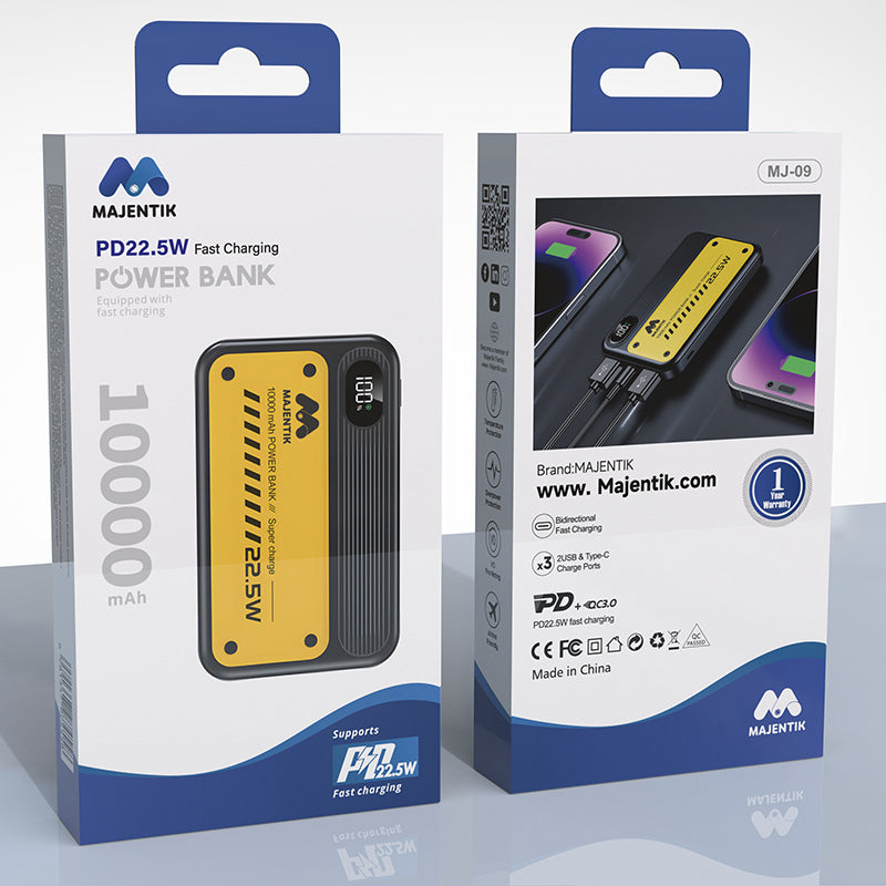 Majentik Power Bank MJ-09 10000 mAh