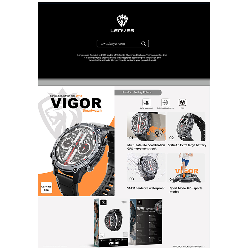 Smart Watch Lenyes Vigor