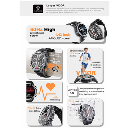 Smart Watch Lenyes Vigor