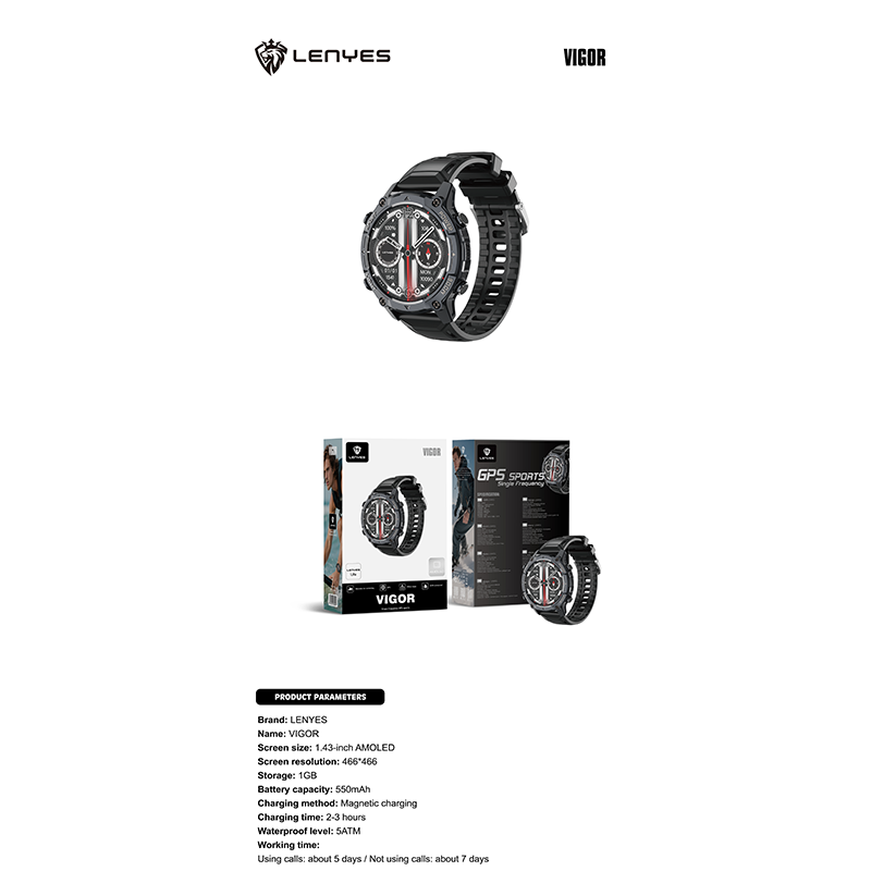 Smart Watch Lenyes Vigor