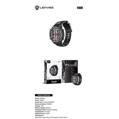 Smart Watch Lenyes Vigor