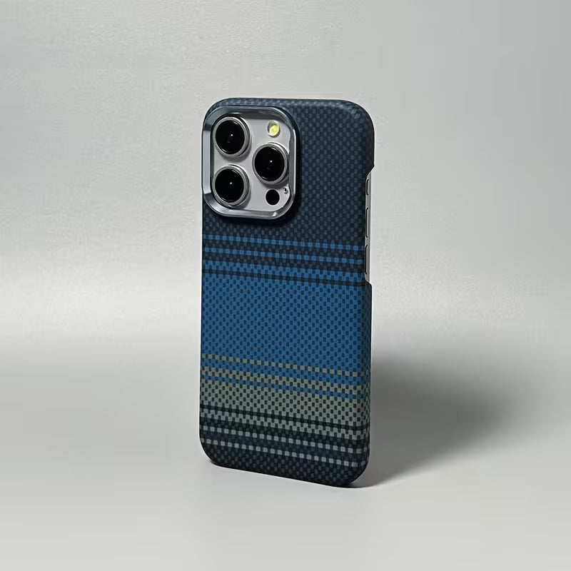 iPhone 16 Pro Max Case, Ultra-Thin Moonrise Design, Premium Woven Protection