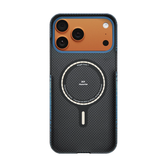 iPhone 17 Pro Case, Ultra-Thin, Moonrise Design, Premium Woven Protection
