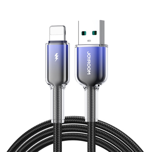 Joyroom Crystal-Clear Series USB-A to Lightning