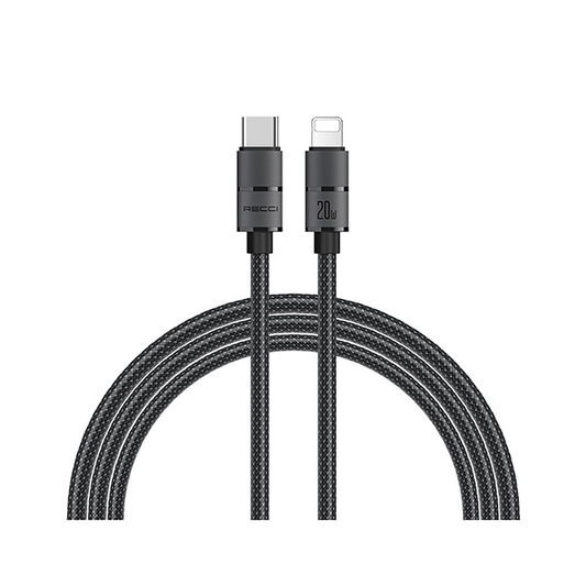 Recci RS12CL 20W Fast Charging Type-C To Lightning PD Cable 2M