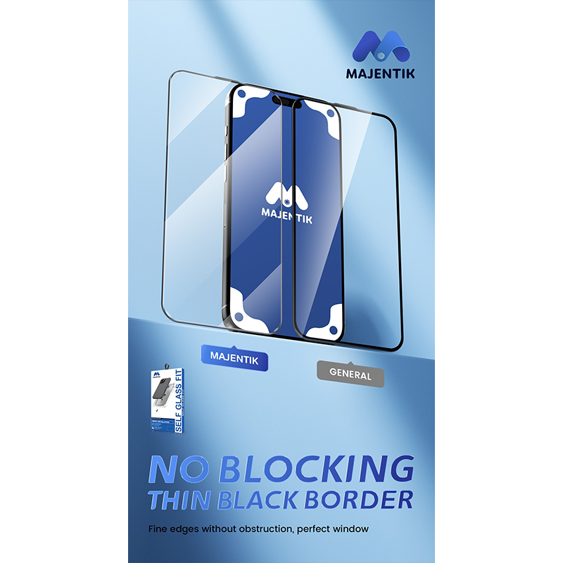 Majentik Self Glass Fit Screen Protector
