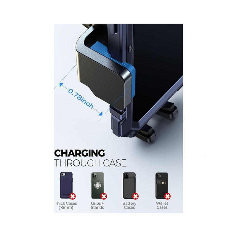 Joyroom Wireless Car Charger Holder with Gradient light (Air Vent)