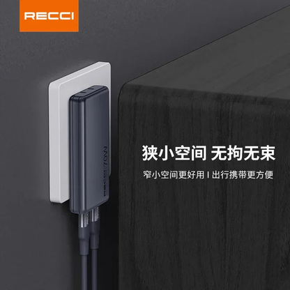 Recci RC97CC 70W GaN Slim Adapter