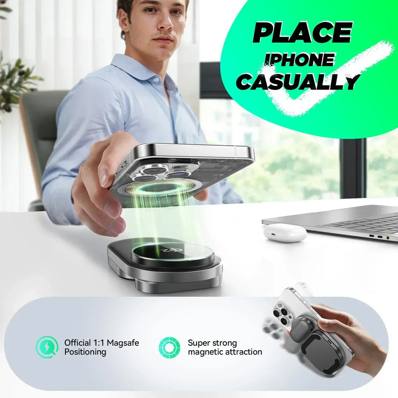 Joyroom Qi2 3-in-1 Wireless Charger JR-W17