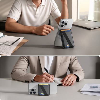 JOYROOM JR-ZS432 MagSafe Wallet with Kickstand, iPhone