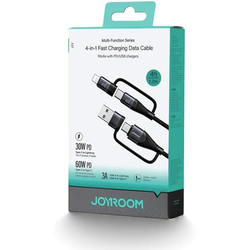 Joyroom SA37 Multi-Function Series 60W 4-in-1 Fast Charging Data