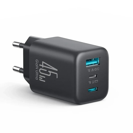Joyroom 45W 3 Port Gallium Nitride GaN JR-TO1