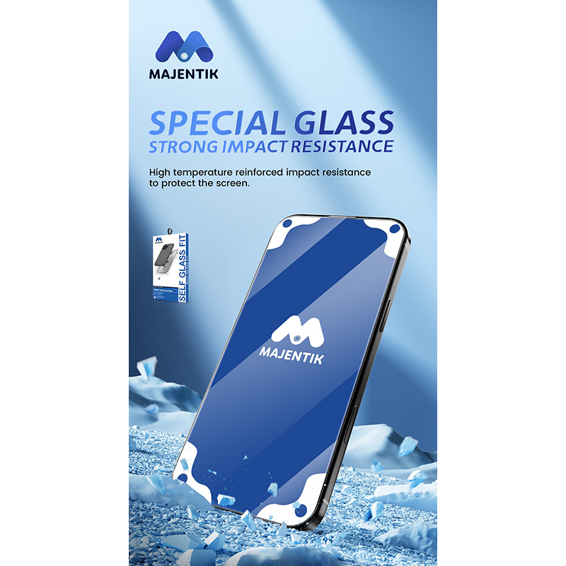 Majentik Self Glass Fit Screen Protector