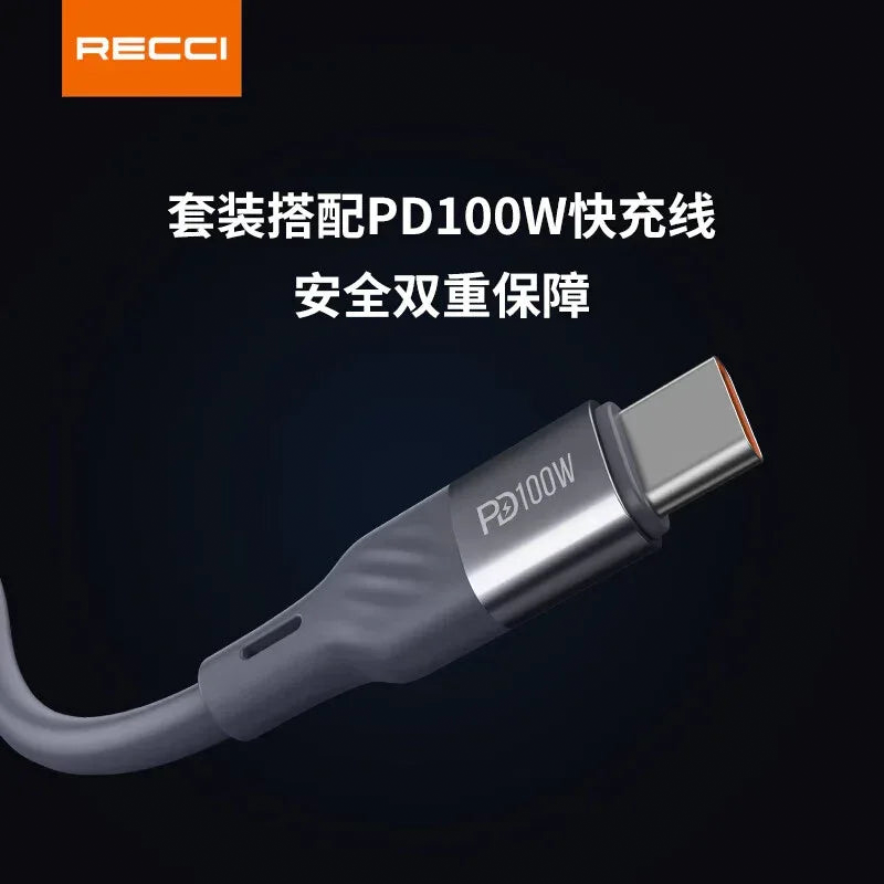 Recci RC97CC 70W GaN Slim Adapter