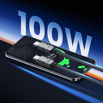 Recci RS12CC 100W Fast Charge Type-C To Type-C PD Cable 2M