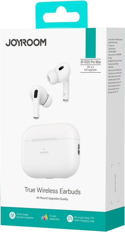 Joyroom JR-T03S PRO MAX Wireless Bluetooth Earphone Dual-core Chip