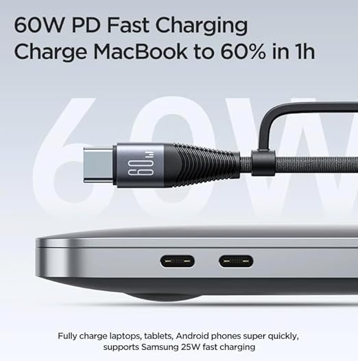 Joyroom SA37 Multi-Function Series 60W 4-in-1 Fast Charging Data