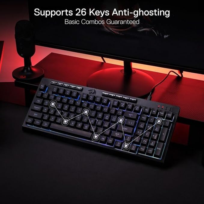 REDRAGON K515 SHIVA RGB Membrane Gaming Keyboard