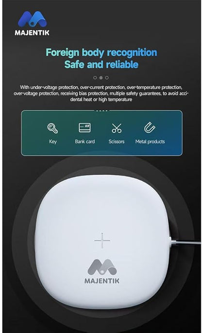 Majentik 15W Fast Wireless Charger Pad