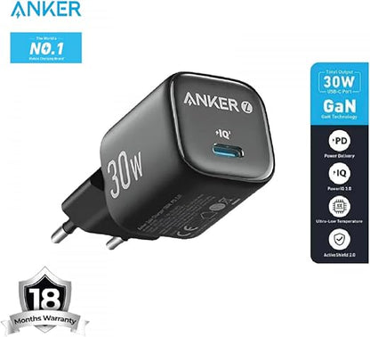 Anker Zolo 1C Wall Charger Type-C 30W Fast Charging