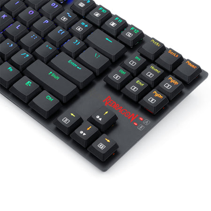REDRAGON K607 Low Profile Mechanical Gaming Keyboard, Blue Switches