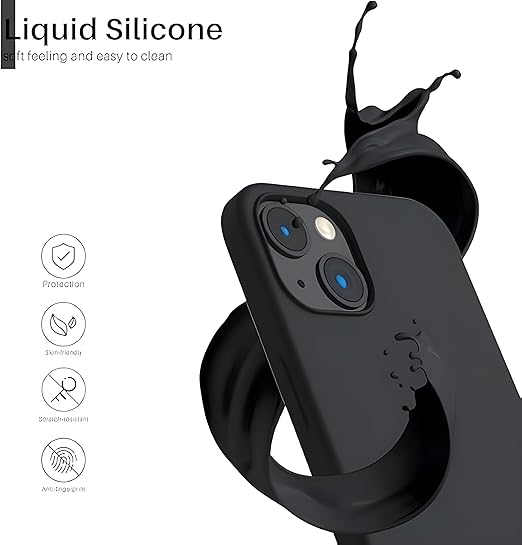 Silicone Case Compatible with iPhone 15 - Perfect Protection and Stylish Design
