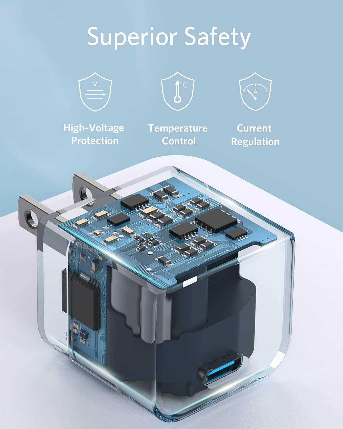 Anker PowerPort III 20W USB-C Power Foldable Plug