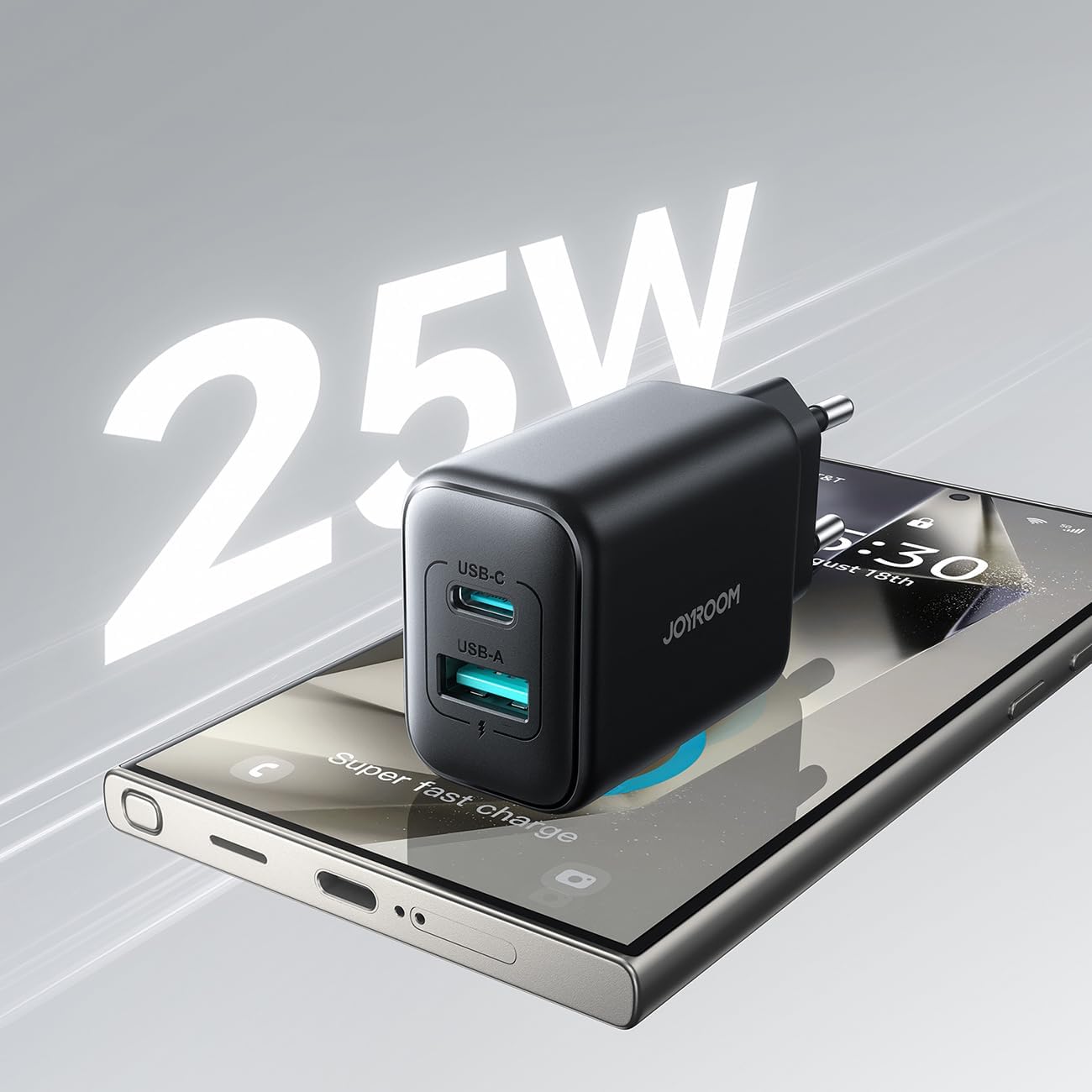 Joyroom JR-TCF13EU 25W A+C Dual-Port Charger