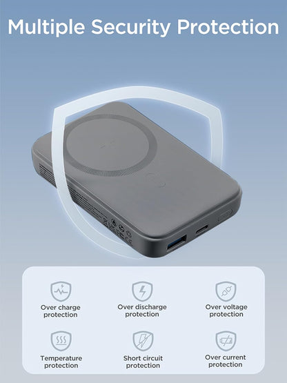 Joyroom JR-W020 20W Magnetic Wireless Power Bank 10000mAh - Black