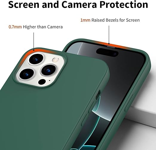 Silicone Case Compatible with iPhone 15 - Perfect Protection and Stylish Design