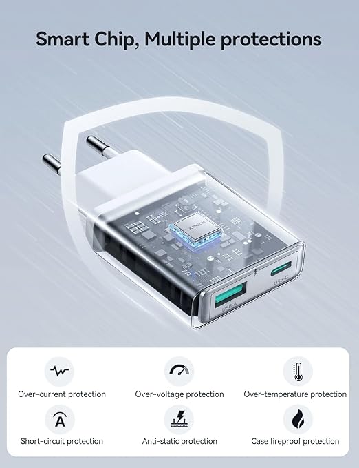Joyroom JR-TCF14 Charger 20W A+C Super Slim - White