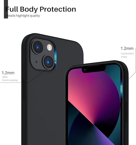 Silicone Case Compatible with iPhone 15 - Perfect Protection and Stylish Design