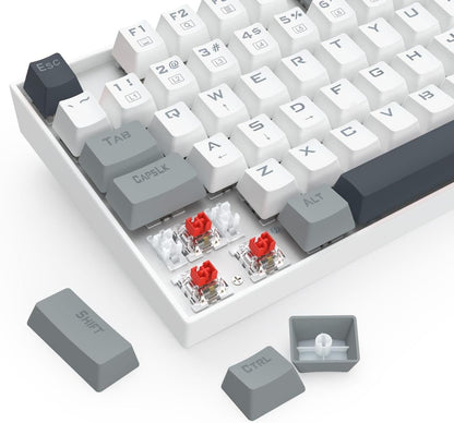 Redragon K552 WGL-R KUMAR Mechanical Gaming Keyboard RED Switches Rainbow LED