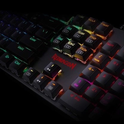 REDRAGON K589 Shrapnel RGB Low Profile  Mechanical Gaming Keyboard RED Switches