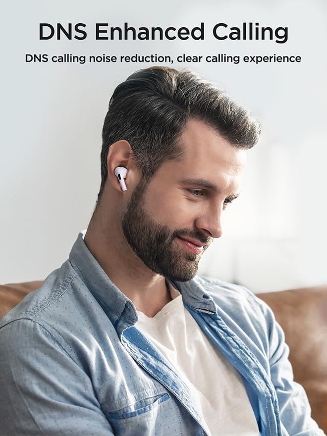 Joyroom JR-T03S PRO MAX Wireless Bluetooth Earphone Dual-core Chip