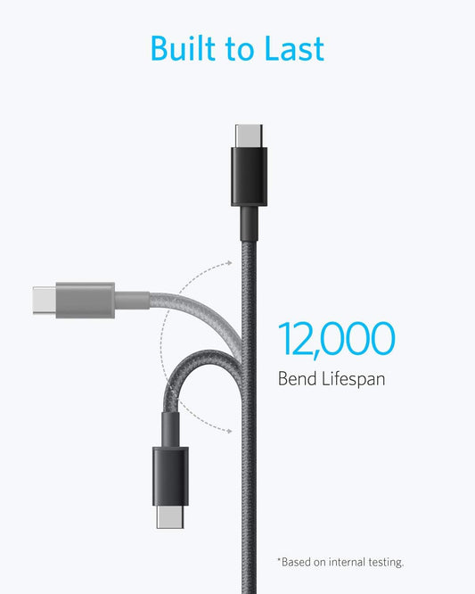 Anker USB-C to USB A 2.0 cable (6ft/1.8m)