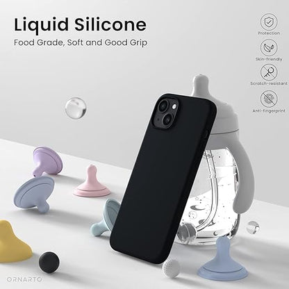 Silicone Case Compatible with iPhone 15 - Perfect Protection and Stylish Design