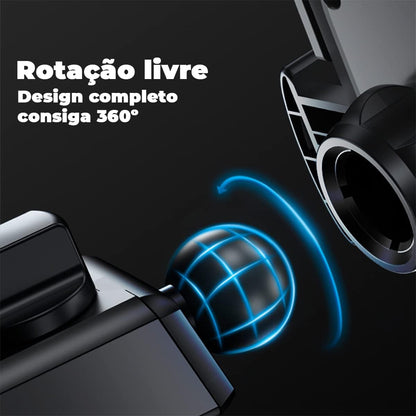 Joyroom JR-OK3 Suction Cup Car Phone Holder 360° Full Rotation, Compatible for 4-6.7 inch - Black
