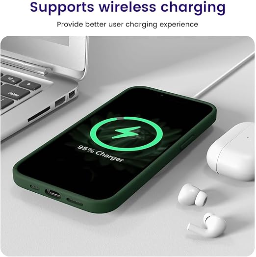 Silicone Case Compatible with iPhone 15 - Perfect Protection and Stylish Design