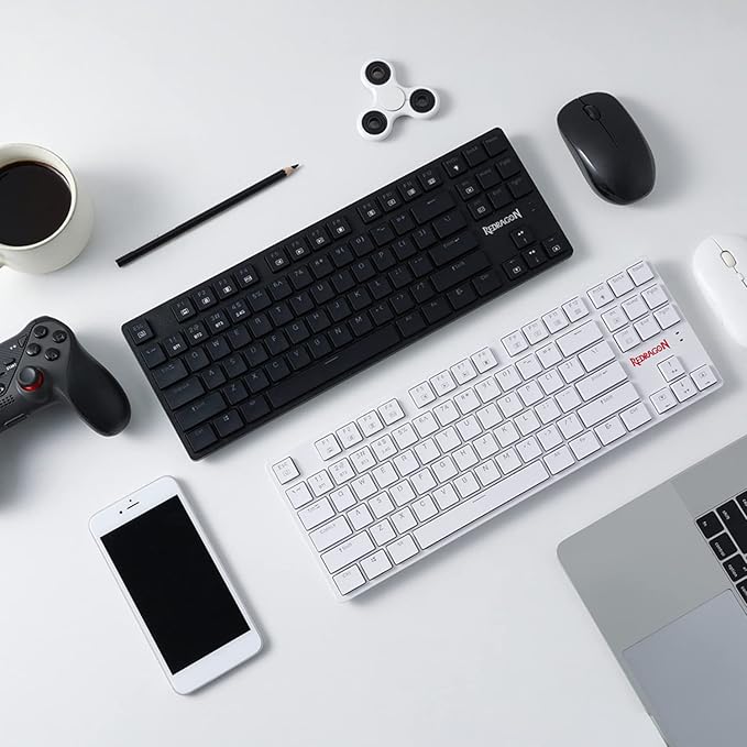 REDRAGON K539 Anubis Wireless RGB Mechanical Gaming Keyboard with Brown Switches