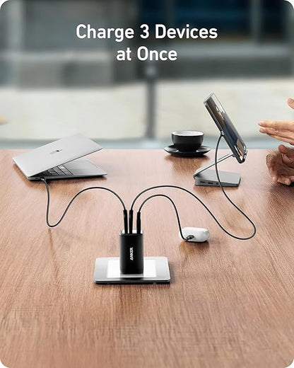 Anker PowerPort III 3-In-1 Wall Charger 65W Black