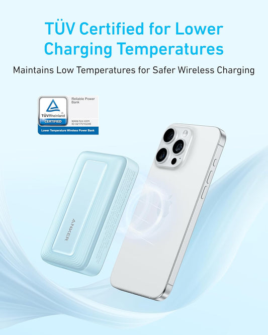 Anker Zolo Power Bank (10K, 30W Magnetic Wireless)