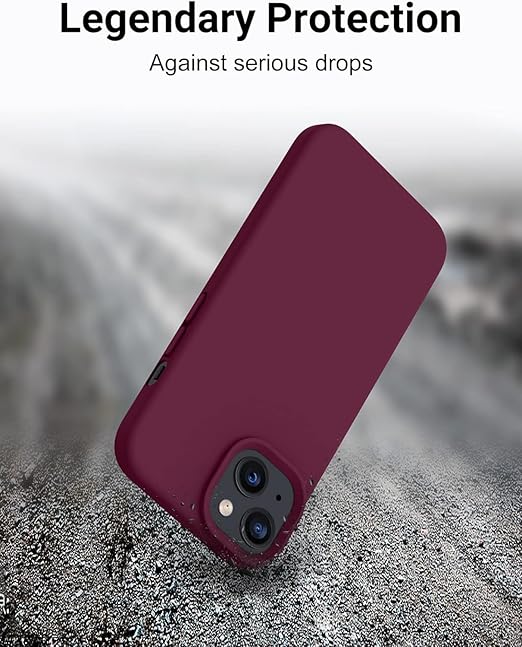 Silicone Case Compatible with iPhone 15 - Perfect Protection and Stylish Design